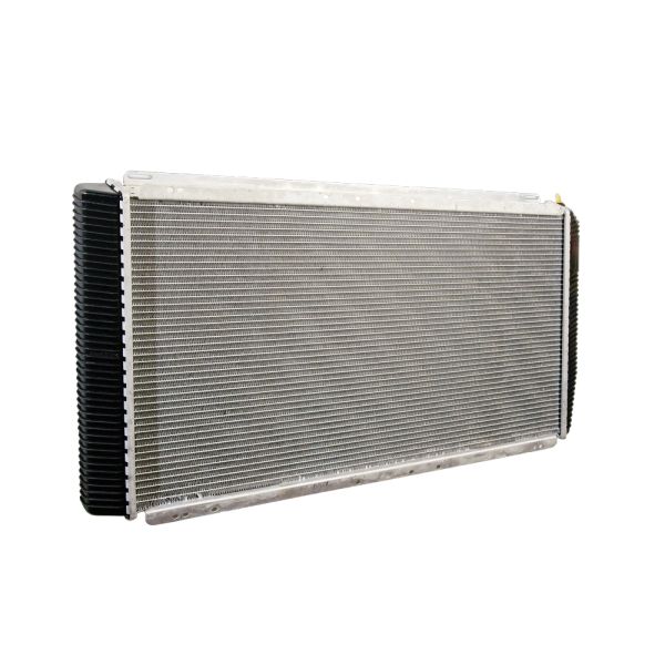 Фото Радиатор охлаждения алюминиевый для а/м УАЗ Патриот 3163 (для двиг.ЗМЗ-409.10, паяный, 2х ряд., пл.бачки) - PEKAR  3163-1301010