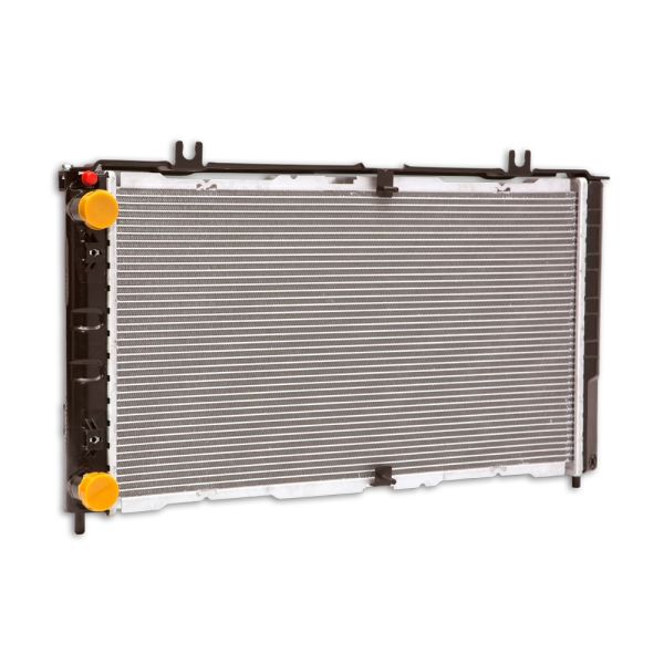 Фото Радиатор охлаждения алюминиевый для а/м LADA Priora 2170-2172 (с конд. P, паяный, однорядный, пл.бачки) - PEKAR  21720-1301012